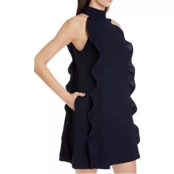 Ted Baker Torriya Ruffle Tunic Dress Size 2 - Picture 1 of 8